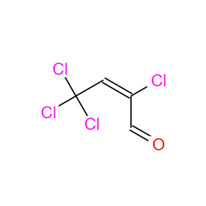 E)-2,4,4,4-四氯-2-丁醛,2,4,4,4-tetrachloro-2-butenal