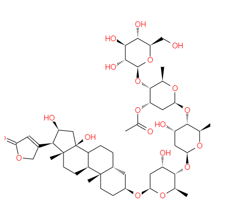 毛花洋地黄苷B,Lanatoside B