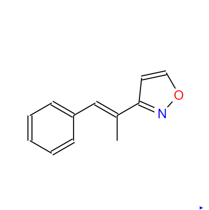 3-(1-甲基-2-苯基乙烯)异噁唑,3-(1-phenylprop-1-en-2-yl)isoxazole