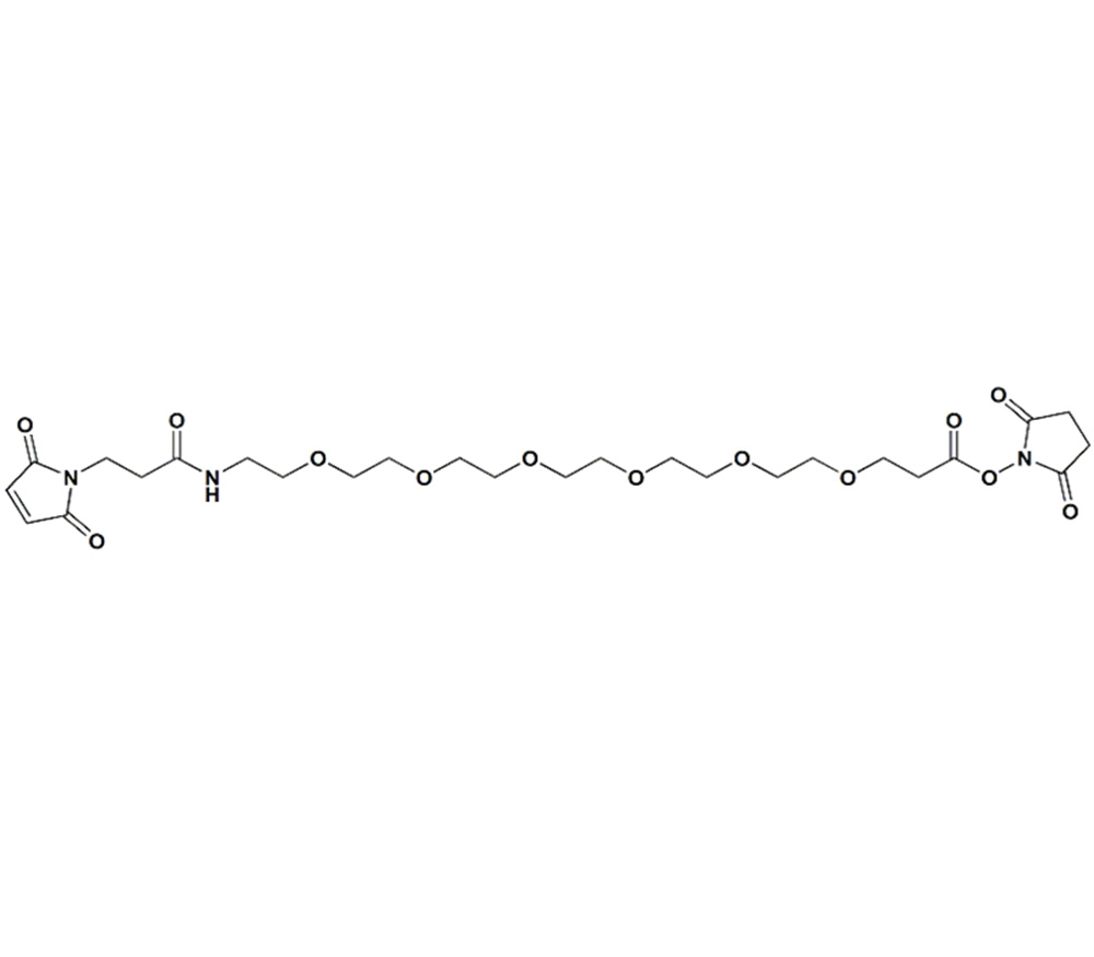 马来酰亚胺-酰胺-PEG6-琥珀酰亚胺酯,Mal-amido-PEG6-NHS Ester