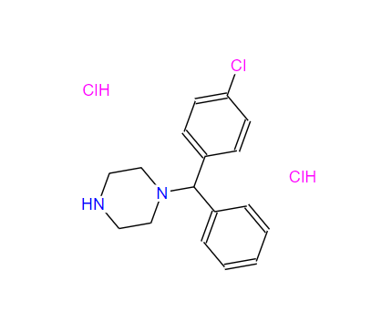 1-[(4-氯苯基)苄基]哌嗪二盐酸盐,1-[(4-CHLOROPHENYL)PHENYLMETHYL]-PIPERAZINE DIHYDROCHLORIDE