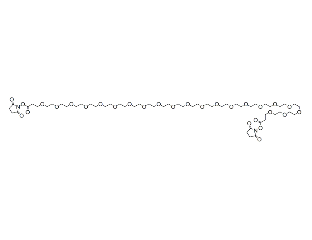 雙琥珀酰亞胺酯-PEG21,Bis-PEG21-NHS Ester