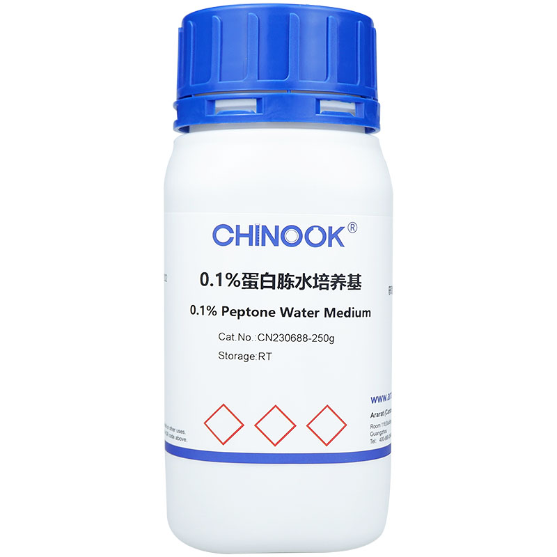 0.1%蛋白胨水培养基,0.1% Peptone Water Medium