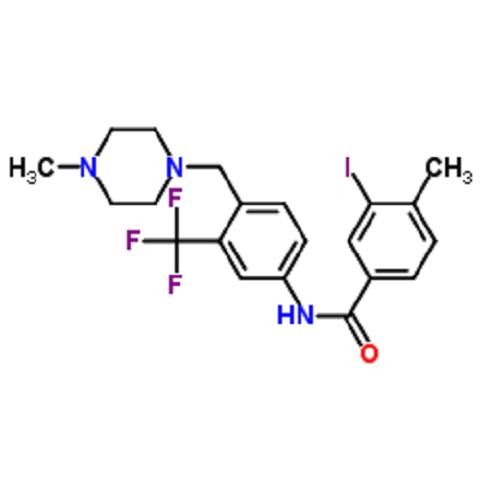 3-碘-4-甲基-N-[4-[(4-甲基-1-哌嗪基)甲基]-3-(三氟甲基)苯基]苯甲酰胺,3-Iodo-4-methyl-N-[4-[(4-methyl-1-piperazinyl)methyl]-3-(trifluoromethyl)phenyl]benzamide