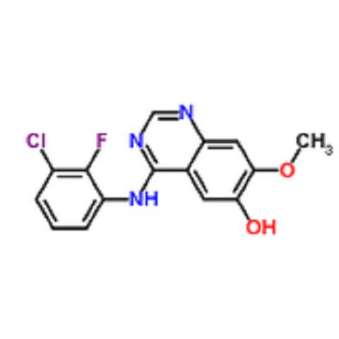 4-(3-氯-2-氟苯胺)-6-羟基-7-甲氧基喹唑啉,4-(3-Chloro-2-fluoroanilino)-6-hydroxy-7- methoxyquinazoline