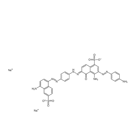 disodium,(6E)-4-amino-3-[(4-aminophenyl)diazenyl]-6-[[4-[(4-amino-6-sulfonatonaphthalen-1-yl)diazeny,disodium,(6E)-4-amino-3-[(4-aminophenyl)diazenyl]-6-[[4-[(4-amino-6-sulfonatonaphthalen-1-yl)diazenyl]phenyl]hydrazinylidene]-5-oxonaphthalene-1-sulfonate