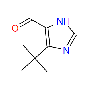 5-叔丁基-1H-咪唑-4-甲醛,1H-Imidazole-4-carboxaldehyde, 5-(1,1-dimethylethyl)- (9CI)