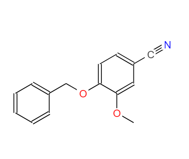 4-(苄氧基)-3-甲氧基苄腈,4-Benzyloxy-3-methoxybenzonitrile