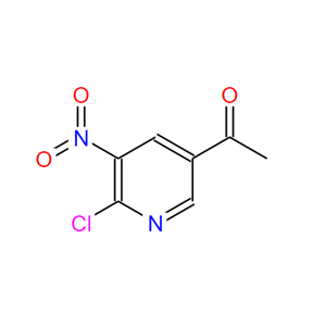 2-氯-3-硝基-5-乙酰基吡啶
