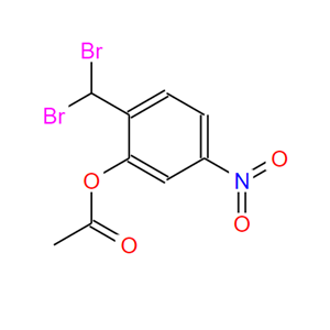 2-(二溴甲基)-5-硝基乙酸苯酯