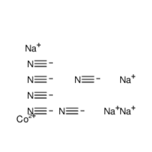 tetrasodium hexa(cyano-C)cobaltate(4-)