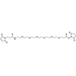 马来酰亚胺-酰胺-PEG6-琥珀酰亚胺酯