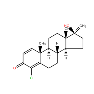 4-氯去氢甲基睾酮基睾酮（4-Chlorodehydromethyltestosterone）