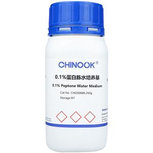 0.1%蛋白胨水培养基 微生物培养基-CN230688