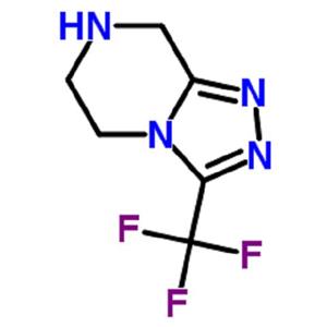 3-(三氟甲基)-5,6,7,8-四氢-[1,2,4]三唑并[4,3-a]吡嗪盐酸盐,3-(Trifluoromethyl)-5,6,7,8-tetrahydro-[1,2,4]triazolo[4,3-a]pyrazine hydrochloride