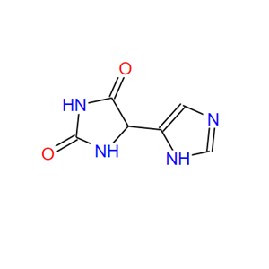 2,4-Imidazolidinedione, 5-(1H-imidazol-5-yl)-