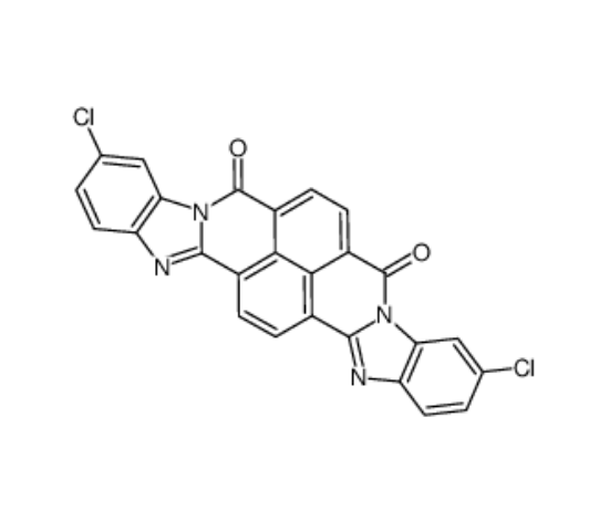 還原棕22,3,12-Dichlorobisbenzimidazo[2,1-b:1',2'-j]benzo[lmn][3,8]phenanth roline-6,9-dione