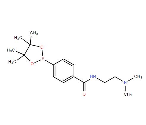 4-(N-[2-(二甲基氨)乙基]氨基甲酰)苯硼酸频哪酯,4-(N-[2-(Dimethylamino)ethyl]carbamoyl)benzeneboronic acid pinacol ester