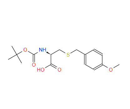 BOC-S-(4-METHOXYBENZYL)-L-半胱氨酸,BOC-CYS(4-MEOBZL)-OH