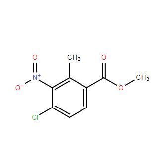 4-氯-2-甲基-3-硝基苯甲酸甲酯,Methyl 4-chloro-2-methyl-3-nitrobenzoate