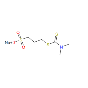 N，N-二甲基-二硫代羰基丙烷磺酸钠