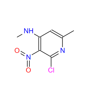 2-氯-N,6-二甲基-3-硝基吡啶-4-胺