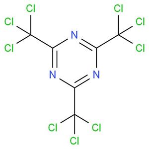 四异硫氰酸化硅,2,4,6-TRIS(TRICHLOROMETHYL)-1,3,5-TRIAZINE