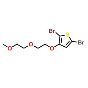 2,5-二溴-3-(2-(2-甲氧基乙氧基)乙氧基)噻吩,2,5-Dibromo-3-(2-(2-methoxyethoxy)ethoxy)thiophene