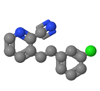 3-[2-(3-氯苯基)乙基]-2-吡啶甲腈,3-[2-(3-Chlorophenyl)ethyl]-2-pyridinecarbonitrile