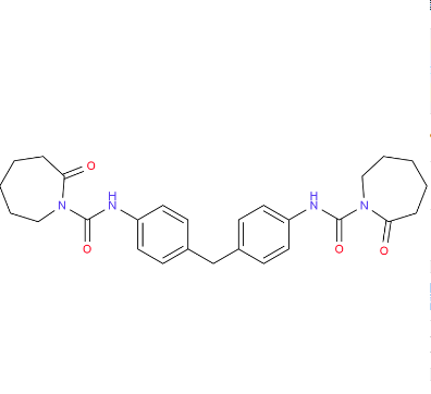 N,N'-(亚甲基-二-4,1-亚苯基)-二(六氢-2-氧代)-1H-氮杂卓-1-甲酰胺,N,N'-(methylenedi-p-phenylene)bis[hexahydro-2-oxo-1H-azepine-1-carboxamide]