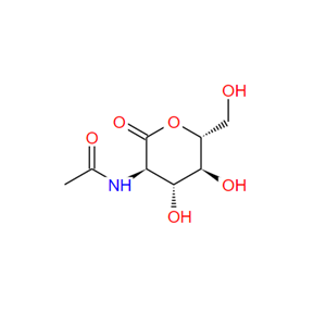 2-乙酰氨基-2-脱氧-3-D葡糖酸-1,5-内酯,2-acetamido-2-deoxy-D-glucono-.delta.-lactone