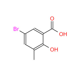 5-溴-2-羟基-3-甲基苯甲酸