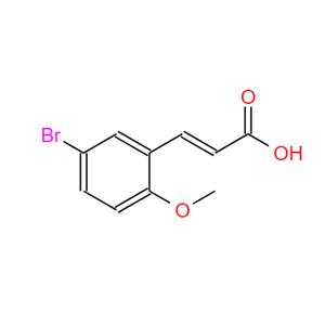 5-溴-2-甲氧基肉桂酸,5-Bromo-2-methoxycinnamic acid