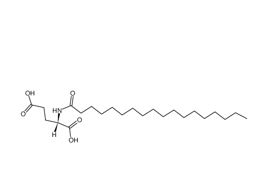 硬脂酰谷氨酸,N-(1-oxooctadecyl)-L-glutamic acid