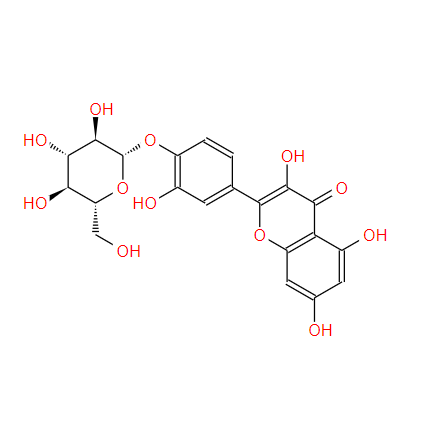 槲皮素-4'-O-葡萄糖苷,Quercetin-4'-O-glucoside