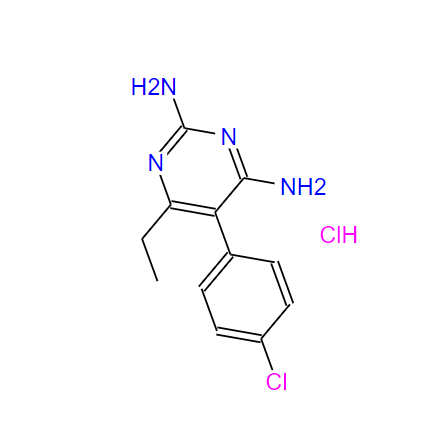 5-(4-氯苯基)-6-乙基嘧啶-2,4-二胺盐酸盐,19085-09-7
