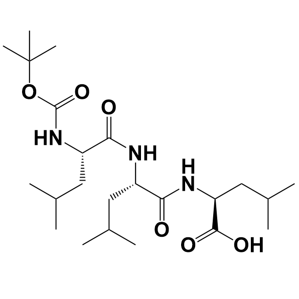 BOC-亮氨酰-亮氨酰-亮氨酸,Boc-Leu-Leu-Leu-OH