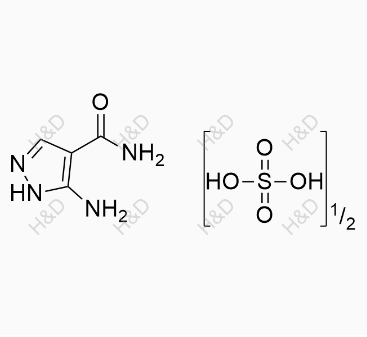 别嘌醇EP杂质A(半硫酸盐),Allopurinol EP Impurity A(Hemisulfate)