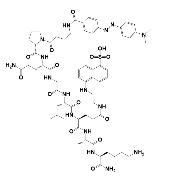 MMP SUBSTRATE III, FLUOROGENIC,Dabcyl-γ-Abu-Pro-Gln-Gly-Leu-Glu(EDANS)-Ala-Lys-NH2