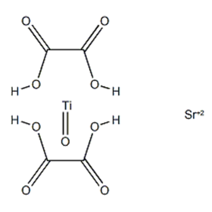 strontium bis[oxalato(2-)-O,O']oxotitanate(2-)