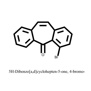 5H-Dibenzo[a,d]cyclohepten-5-one, 4-bromo-
