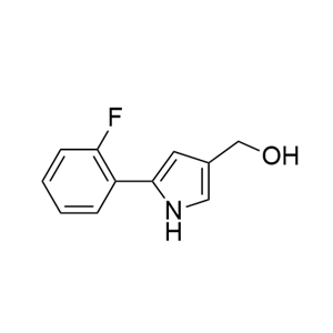 沃诺拉赞杂质05,(5-(2-fluorophenyl)-1H-pyrrol-3-yl)methanol