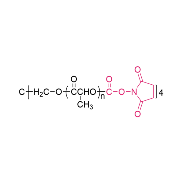 四臂聚乳酸琥珀酰亚胺碳酸酯,[4-arm PLA-SC] 4-arm Poly(lactic acid) succinimidyl carbonate