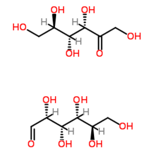转化糖,2,3,4,5,6-pentahydroxyhexanal,1,3,4,5,6-pentahydroxyhexan-2-one
