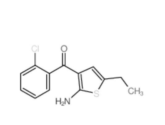 2-氨基-3-(2-氯苯甲酰)-5-乙基噻吩,2-Amino-3-o-chlorobenzoyl-5-ethylthiophene