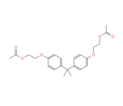 1-甲基亞乙基雙(4,1-苯氧基-2,1-亞乙基)雙乙酸酯,2,2'-[(1-methylethylidene)bis(4,1-phenyleneoxy)]bisethyl diacetate