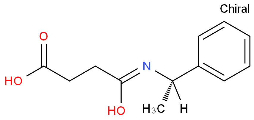 S(-)-N-(1-苯乙基)琥珀酰胺酸,(S)-(-)-N-(1-PHENYLETHYL)SUCCINAMIC ACID