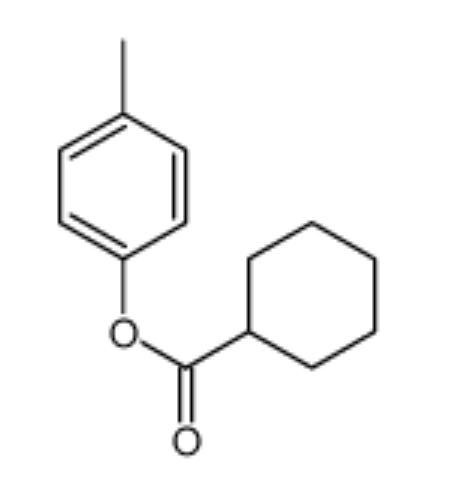 4-methylphenyl cyclohexanecarboxylate,4-methylphenyl cyclohexanecarboxylate