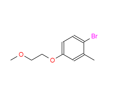 1-bromo-4-(2-methoxyethoxy)-2-methylbenzene,1-bromo-4-(2-methoxyethoxy)-2-methylbenzene