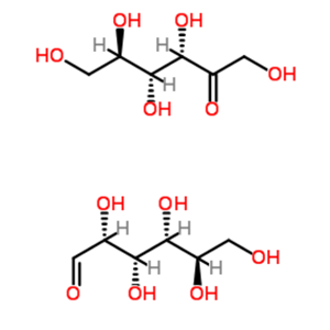 转化糖,2,3,4,5,6-pentahydroxyhexanal,1,3,4,5,6-pentahydroxyhexan-2-one
